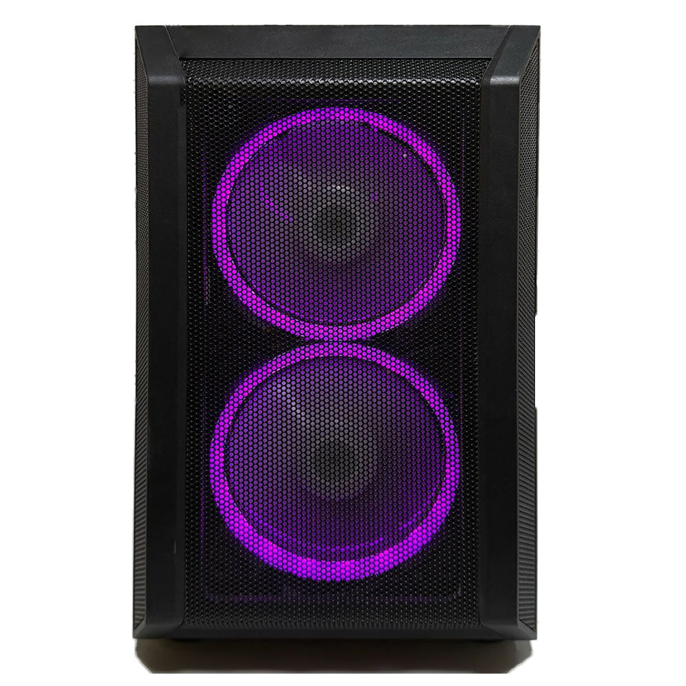 RGB Gaming Mid Tower Case (AMD Ryzen 5-3500 - PNY CS900 SSD 120GB - Nvidia GeForce GTX 1070 Ti 8GB GDDR5 - M.B Gigabyte GA-A320M-H - UDEA TANK 600A Power Supply 600W - 3 RGB Fans) Ready PC (Used)