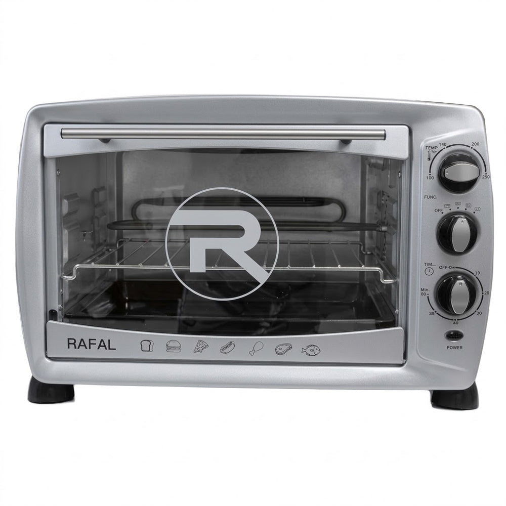 Rafal Electric Oven With Grill 45L 2000W - Sliver