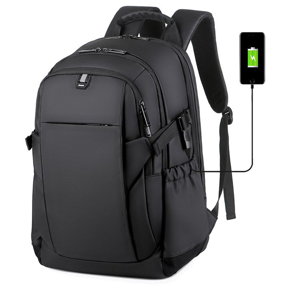 Rahala 2204 Laptop Backpack - Black