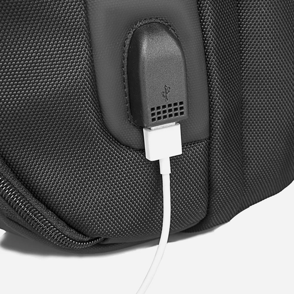 Rahala 7086 Crossbody Bag - Black