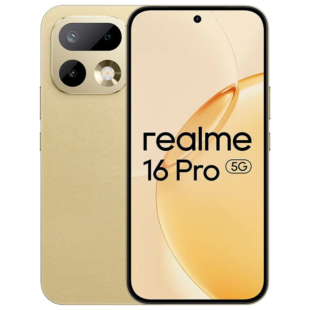 Realme 16 Pro Dual SIM (256GB / 12GB / 6.78 Inch / 5G) With Realme Buds T200x