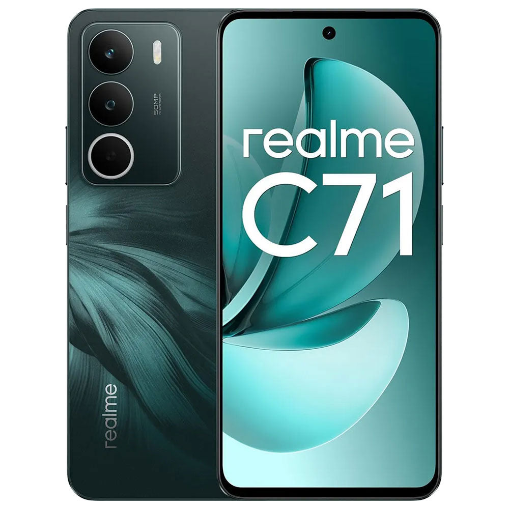 Realme C71 Dual SIM (128GB / 6GB Ram / 6.67 Inch / 4G LTE) - Forest Owl