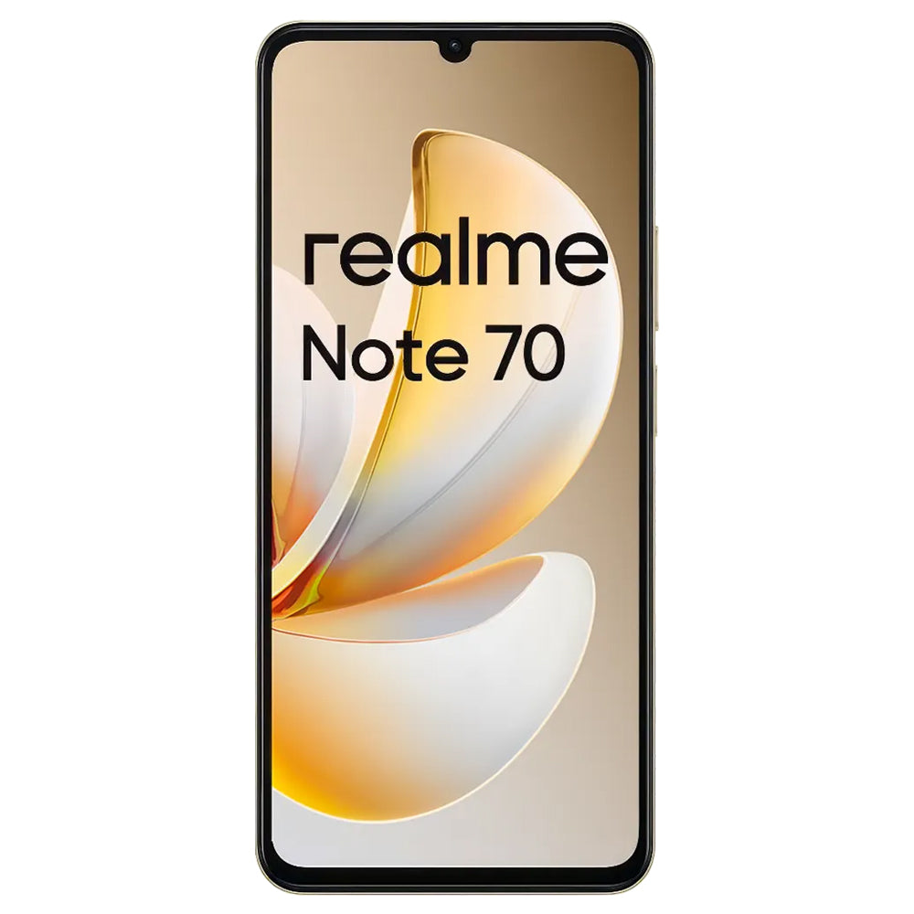 موبايل ريلمي Note 70 ثنائي الشريحة (128 جيجا / 4 جيجا رام / شاشة 6.74 بوصة / تقنية 4G LTE)