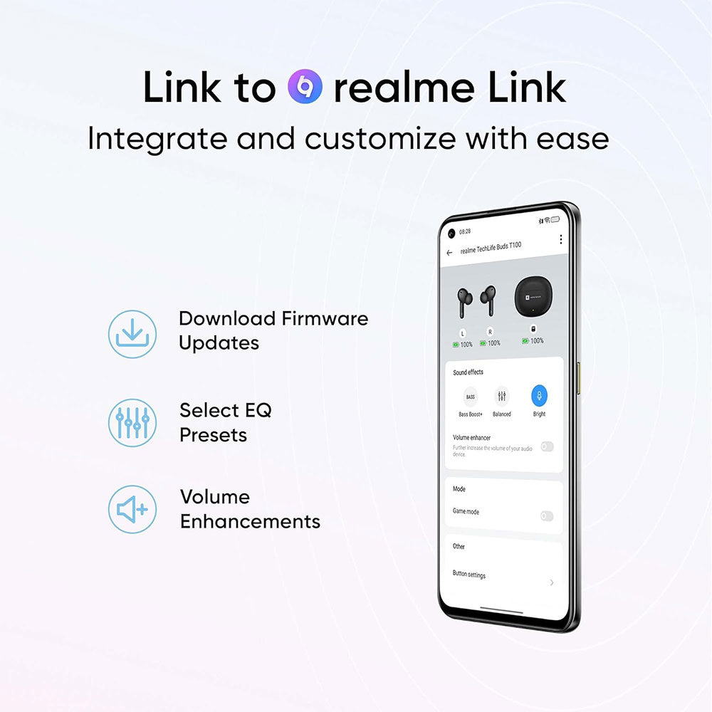 Realme TechLife Buds T100 TWS Earbuds