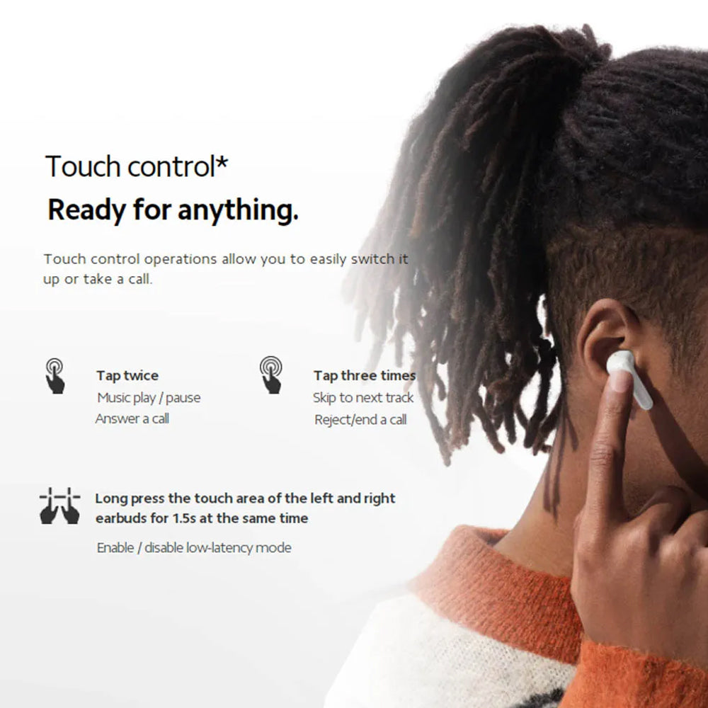 Redmi Buds 4 Lite Earbuds - Black