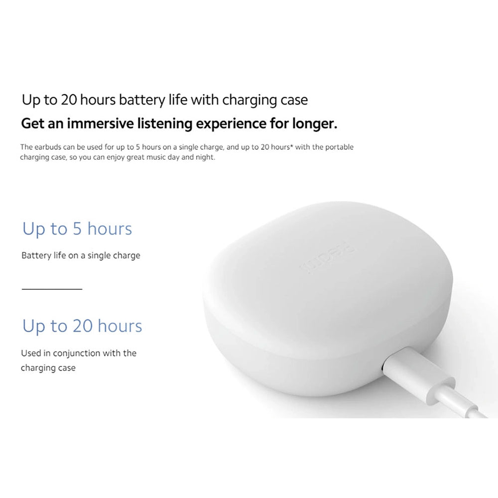 Redmi Buds 4 Lite Earbuds - Black