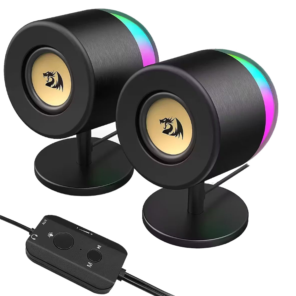 Redragon Ahri GS598 RGB Gaming Speaker 2.0 - Black