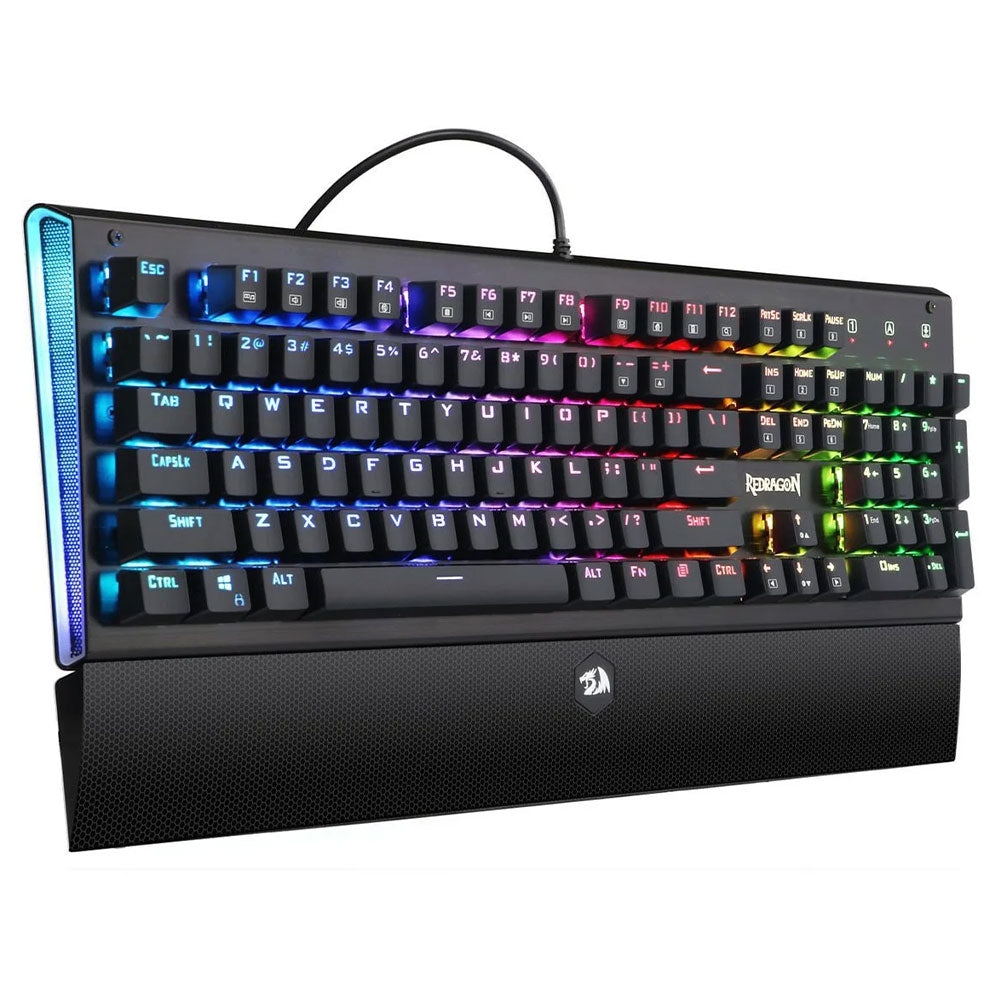 Redragon Aryaman K569 Blue Switch Wired RGB Gaming Keyboard English & Arabic