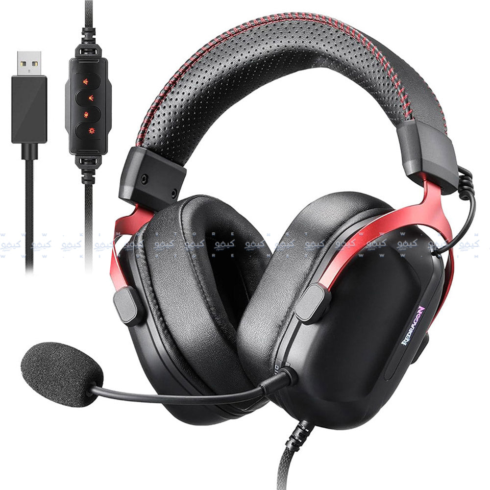 سماعة رأس ريدراجون RGB جيمنج 7.1 صوت محيطي Cybill H312