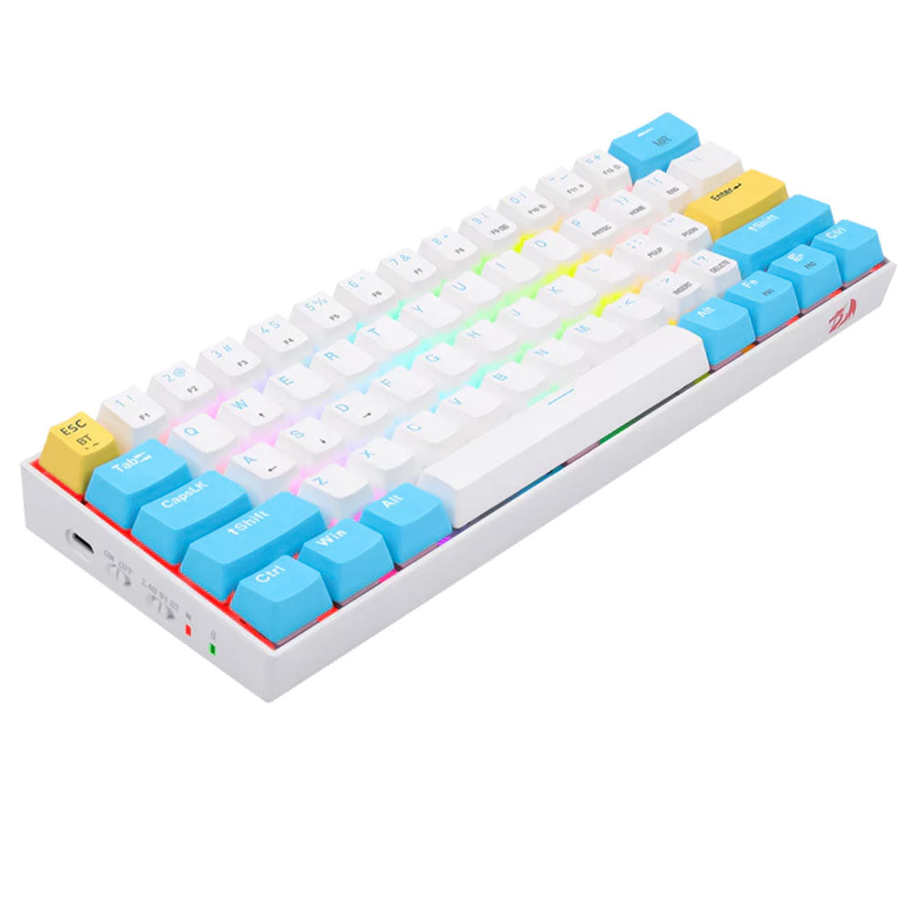 Redragon Draconic Pro K530W Triple Mode Bluetooth Wireless & Wired RGB Gaming Keyboard English & Arabic