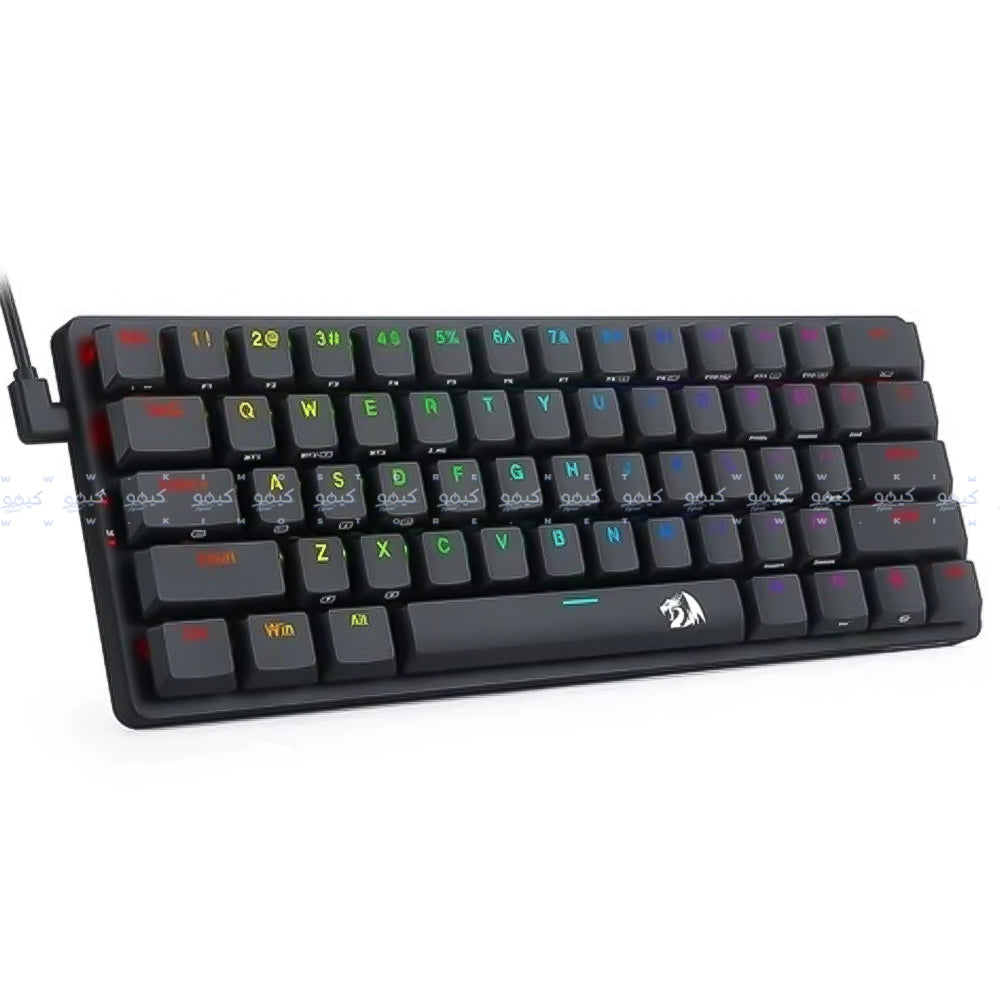 Redragon Elise Pro K615P-KBS Blue Switch Triple Mode Bluetooth Wireless & Wired RGB Gaming Keyboard