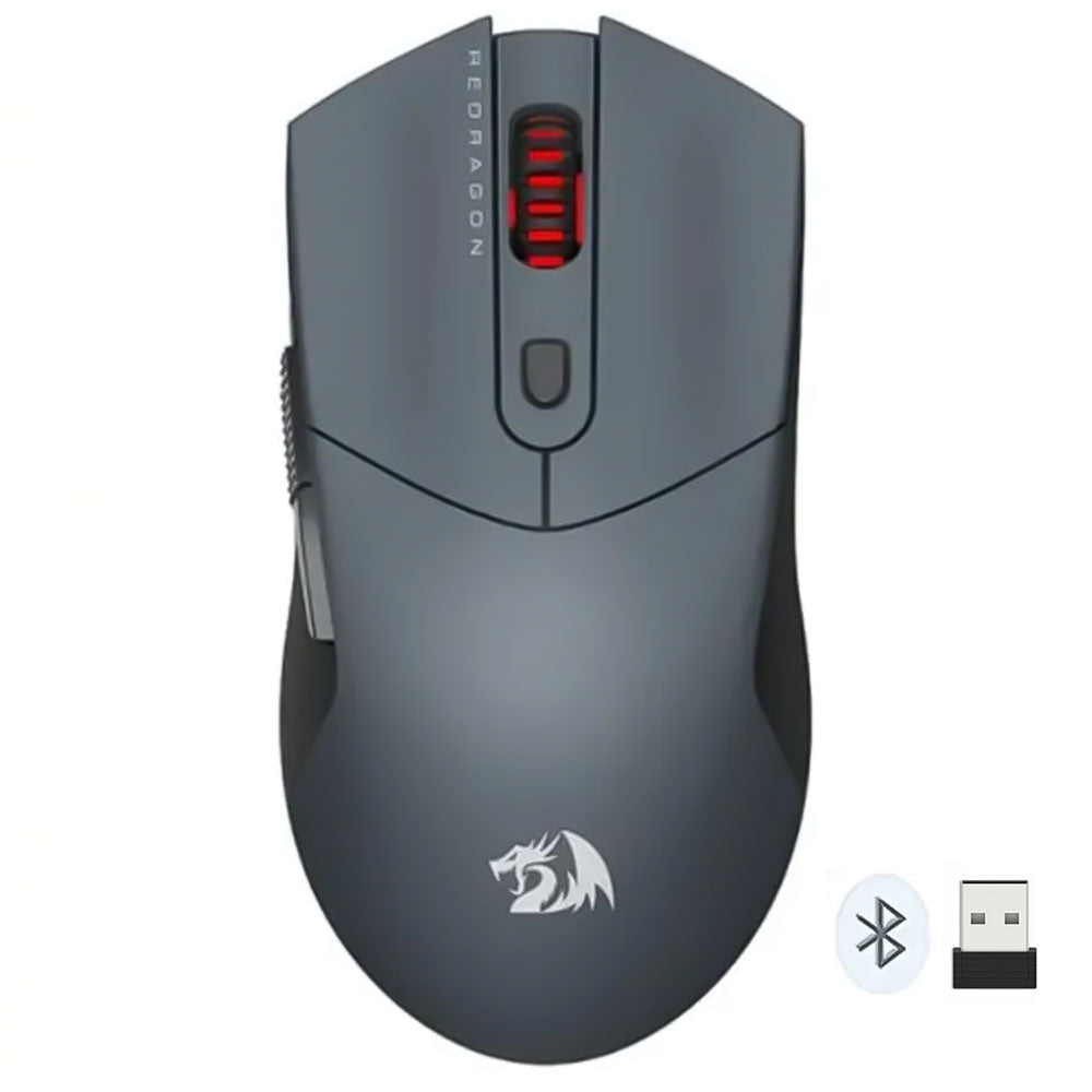 Redragon FYZU M995GB-LIT Triple Mode Rechargeable Bluetooth Wireless & Wired Gaming Mouse 10000Dpi
