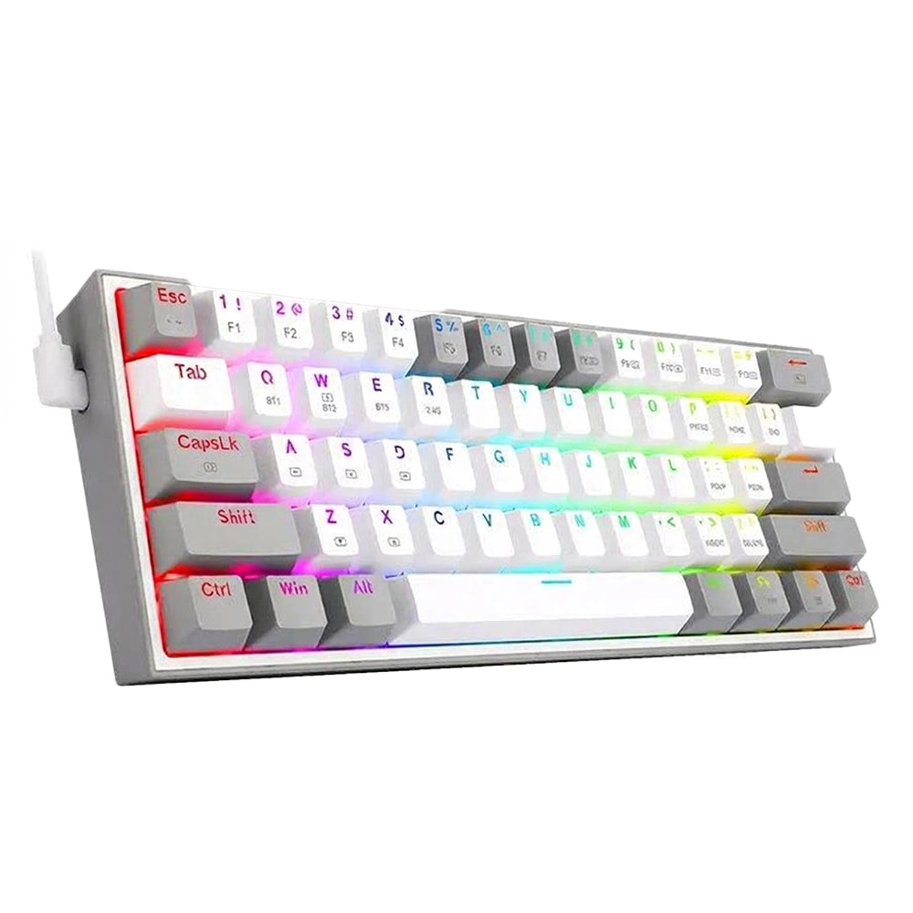 Redragon Fizz Pro K616 Triple Mode Rechargeable Bluetooth Wireless & Wired RGB Gaming keyboard