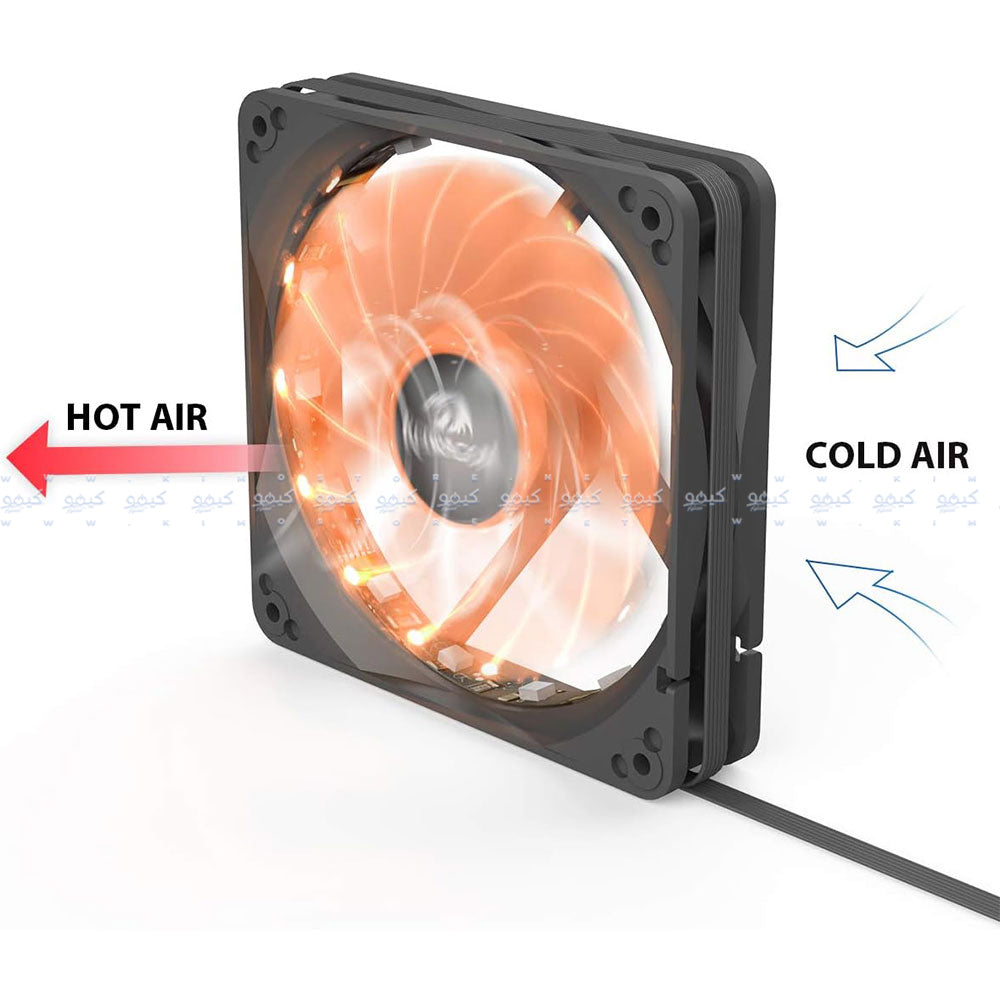 Redragon GC-F006 RGB Triple Case Fan Kit