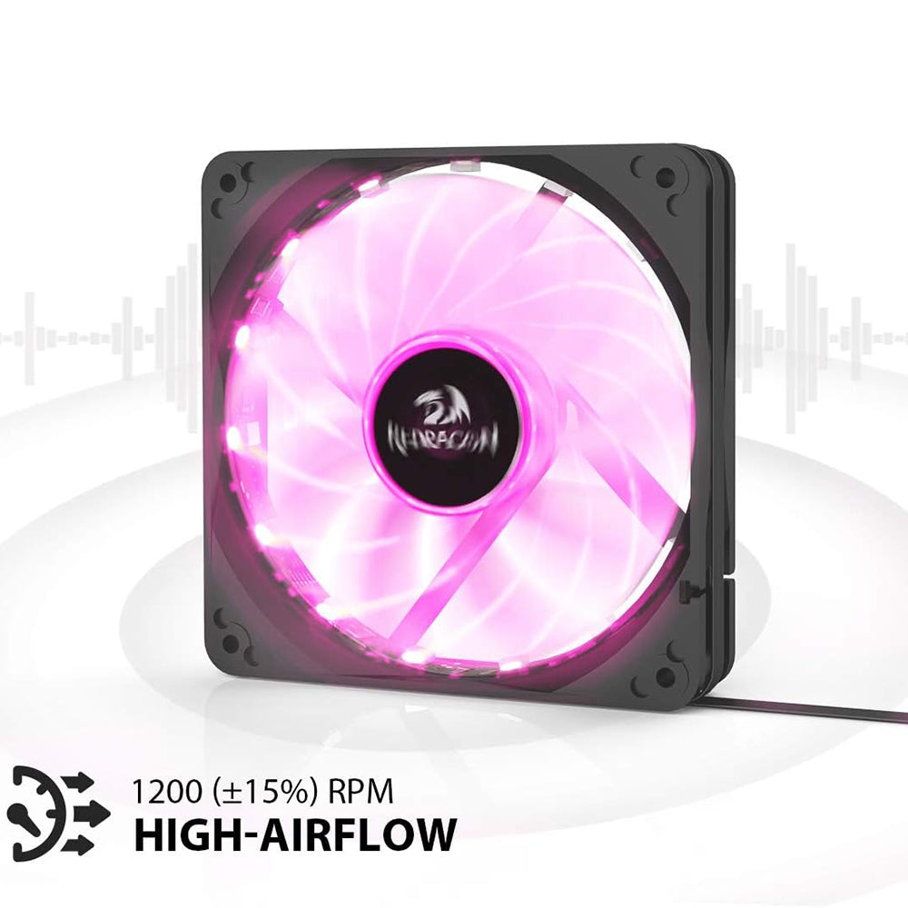 Redragon GC-F006 RGB Triple Case Fan Kit