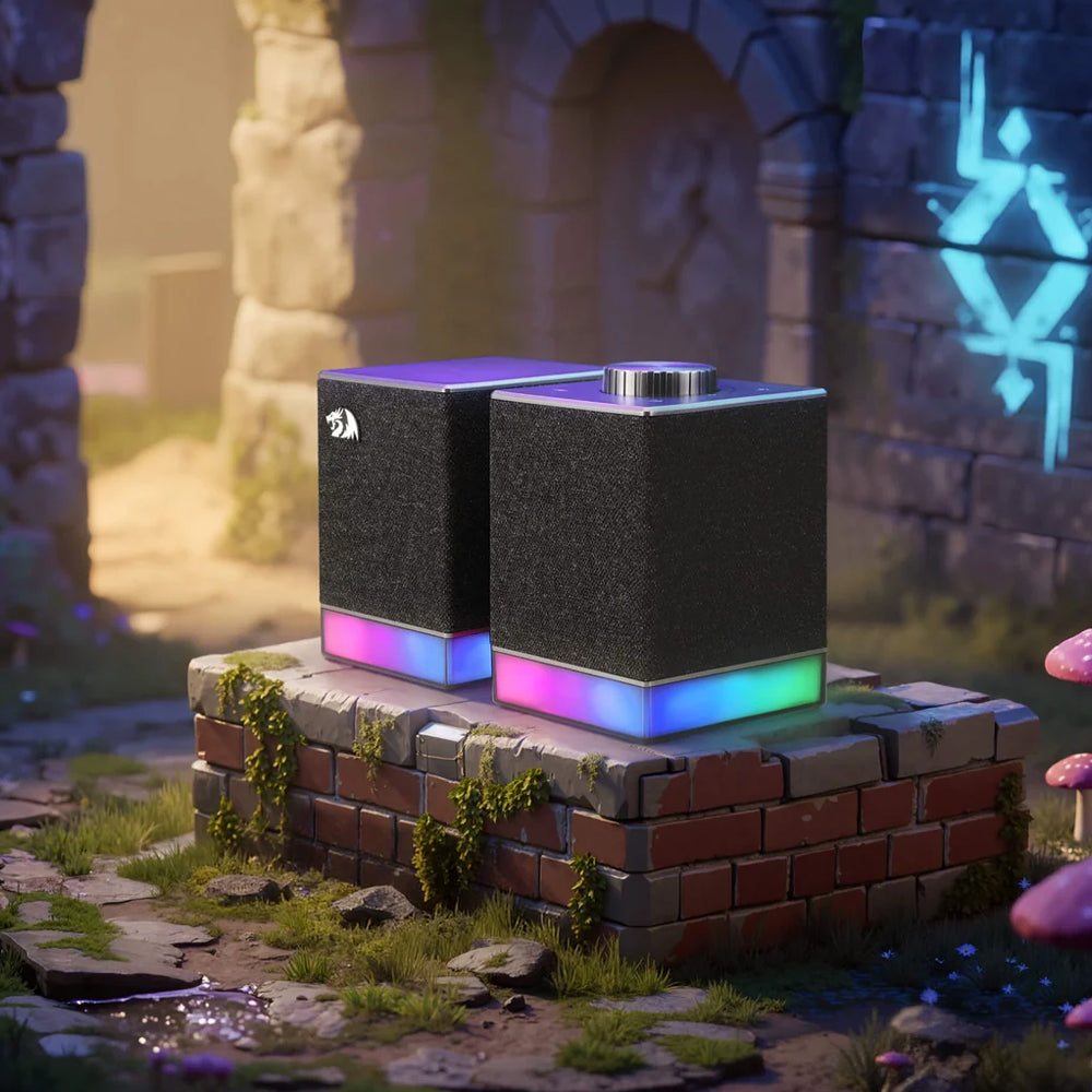 سبيكر ريدراجون RGB جيمينج Glyph GS517 2.0 - أسود