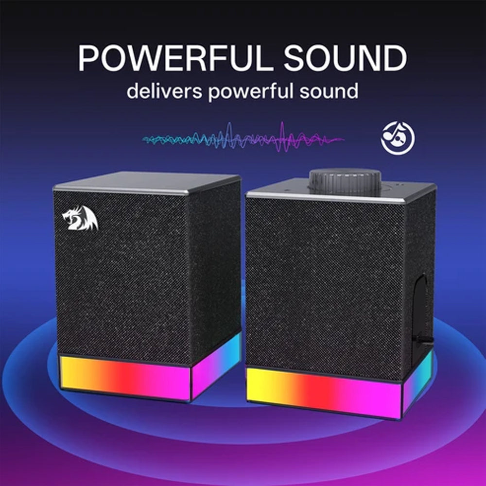 سبيكر ريدراجون RGB جيمينج Glyph GS517 2.0 - أسود