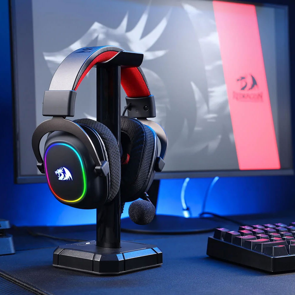 Redragon H510 Zeus-X RGB Gaming Headset 7.1 Surround Sound With Noise-Cancelling Mic