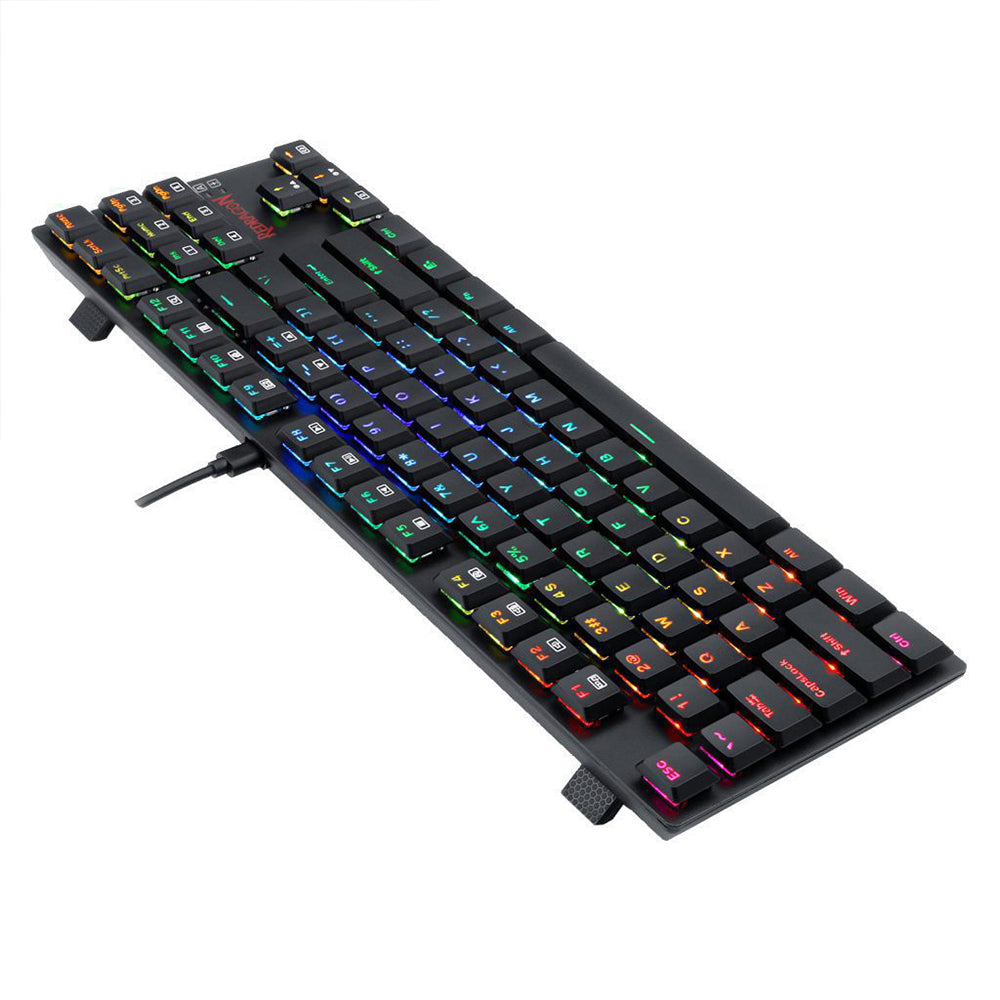 Redragon K607 APS TKL Blue Switch Wired RGB Gaming Keyboard English & Arabic
