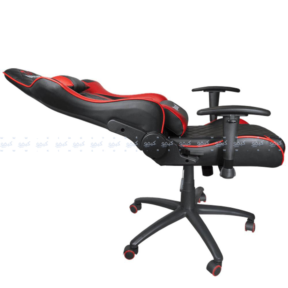كرسي جيمنج ريدراجون King Of War C601 - أحمر
