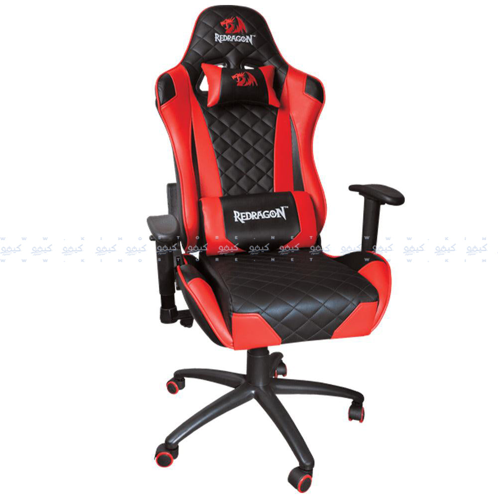 كرسي جيمنج ريدراجون King Of War C601 - أحمر