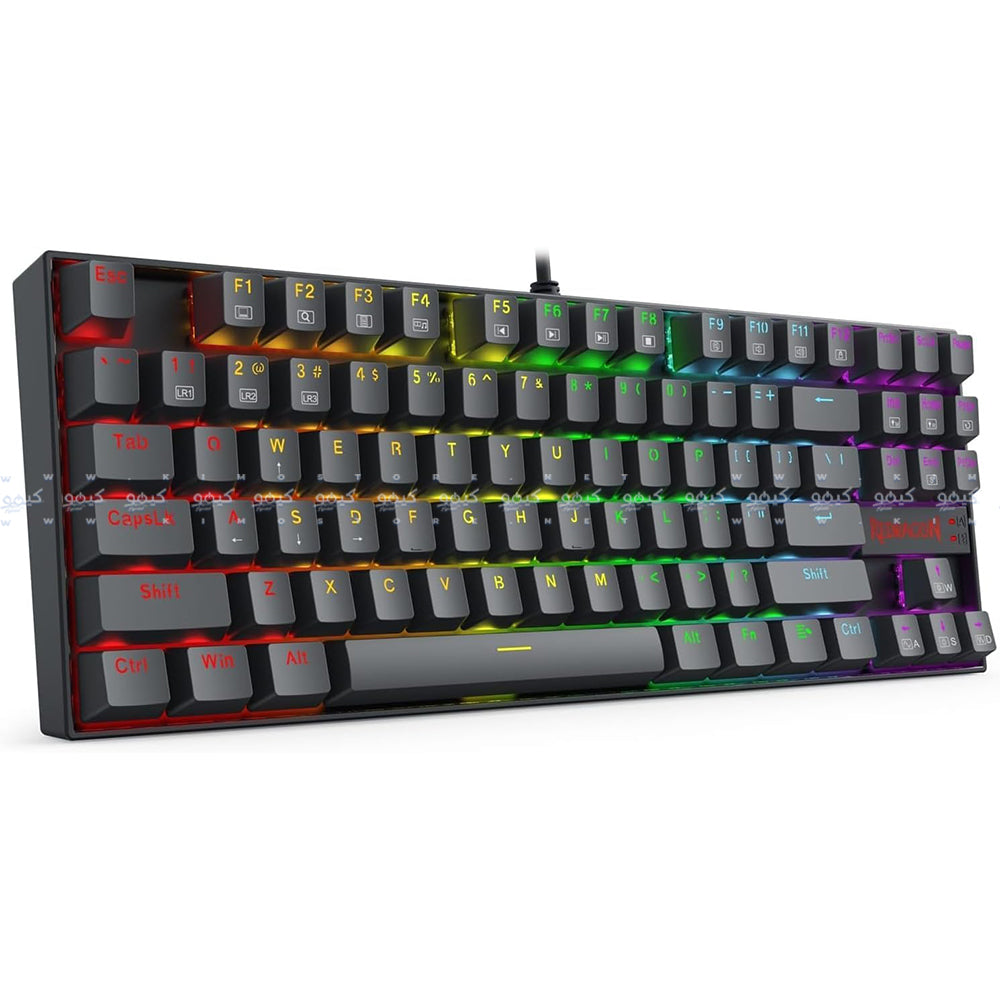 Redragon Kumara K552 Brown Switch Wired RGB Gaming Keyboard English & Arabic