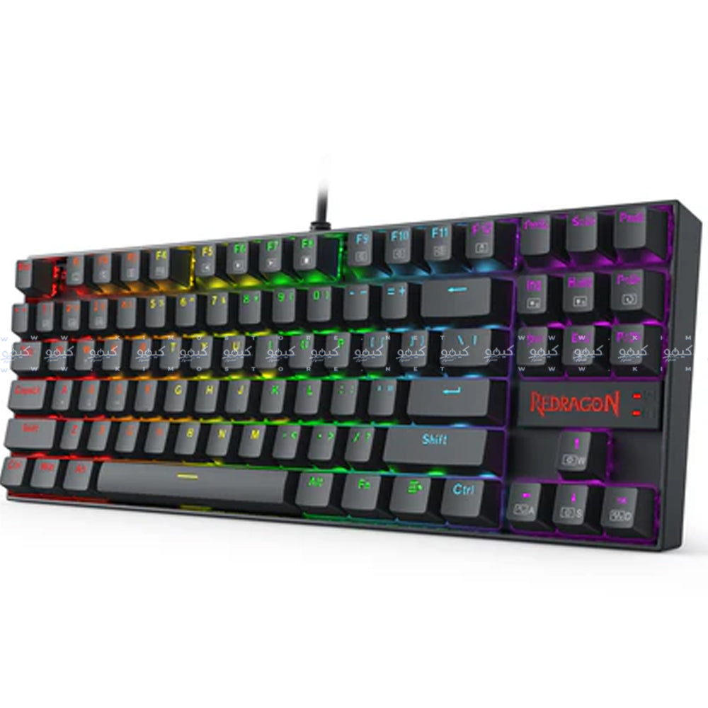 Redragon Kumara K552E Red Switch Wired Rainbow Gaming Keyboard