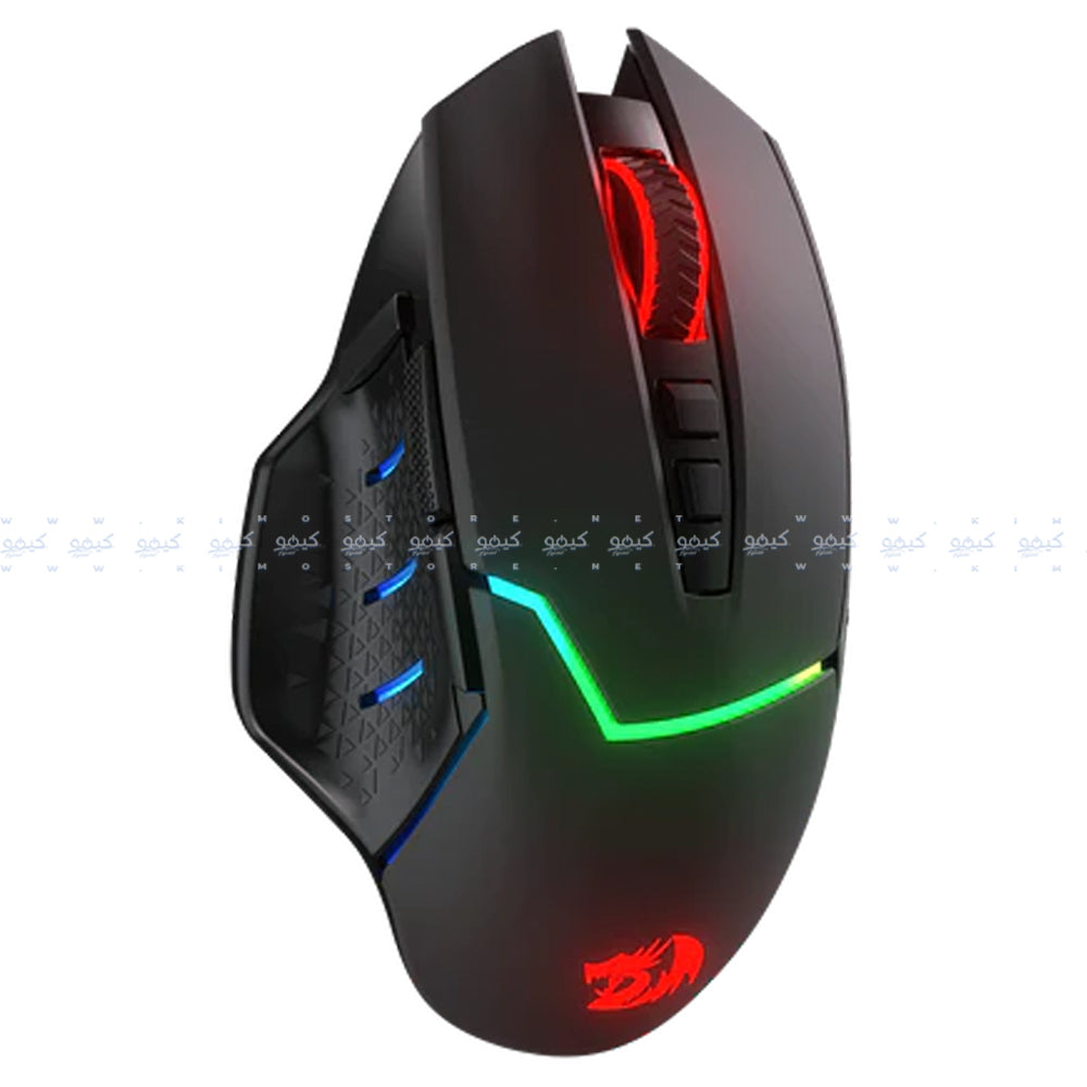 Redragon MIRAGE M690 PRO Dual Mode Rechargeable Wireless & Wired Gaming Mouse 8000Dpi - Black
