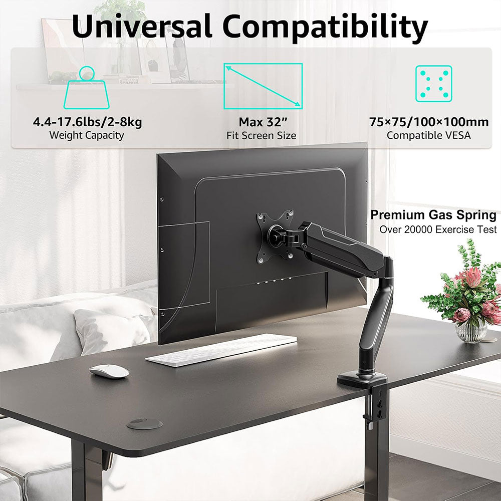 Redragon Ombra GMK914 13-32 Inch Full Motion Monitor Mount Stand