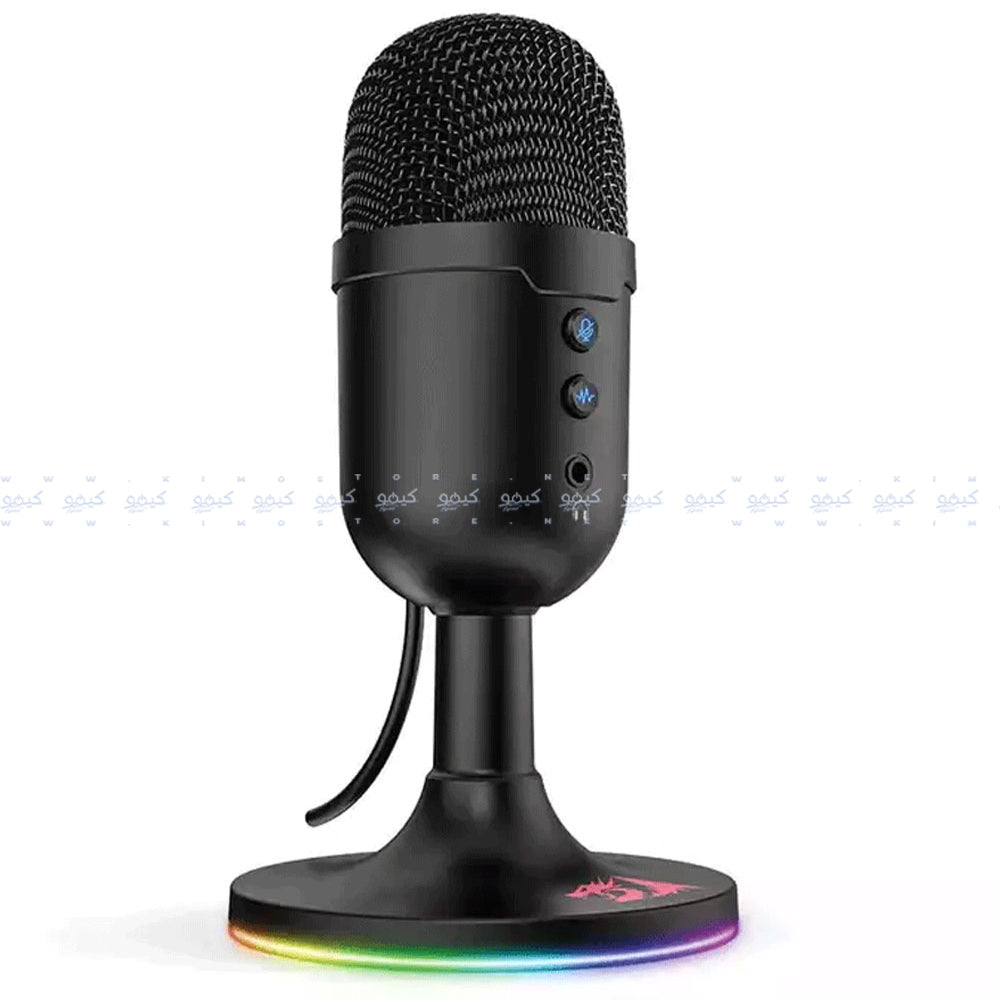 Redragon Pulsar GM303 Streaming Condenser Wired RGB Gaming Microphone