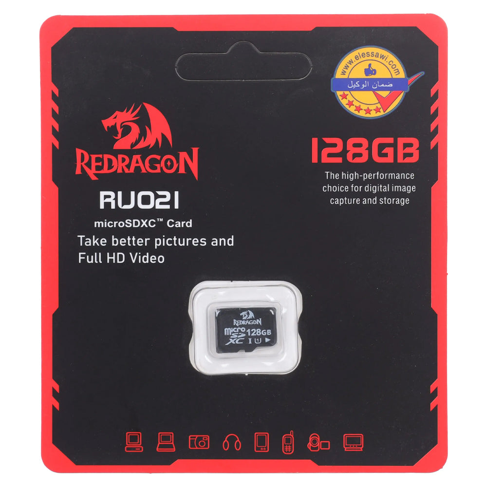 ميمورى كارد ريدراجون 128 جيجابايت RU021 Micro SD