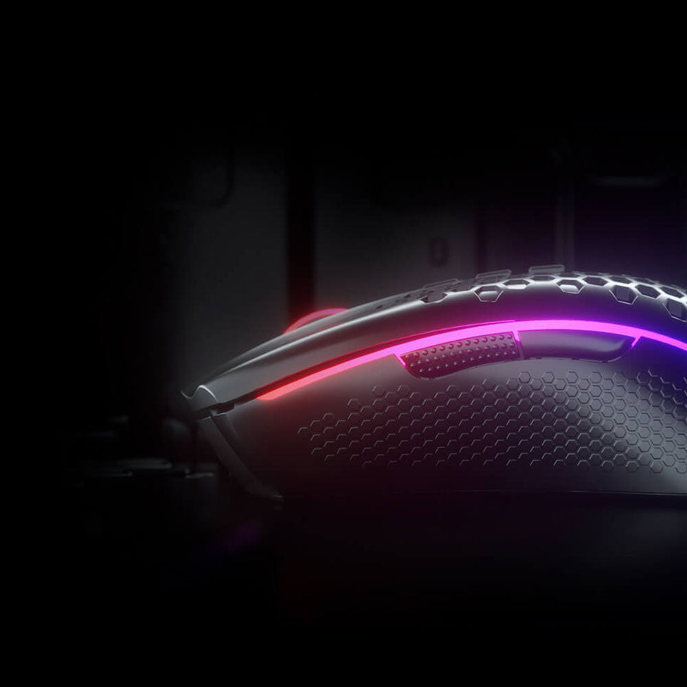 Redragon Storm Pro M808-KS Dual Mode Rechargeable Wireless & Wired RGB Gaming Mouse 16000Dpi