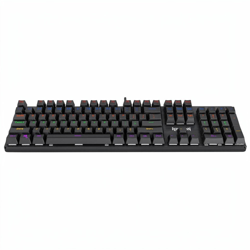 Redragon Valheim K608-R Brown Switch Wired Rainbow Gaming Keyboard English & Arabic