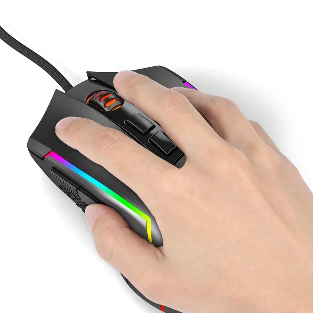 ماوس ريدراجو RGB جيمنج 8000 نقطة في البوصة TRIDENT LITE M613