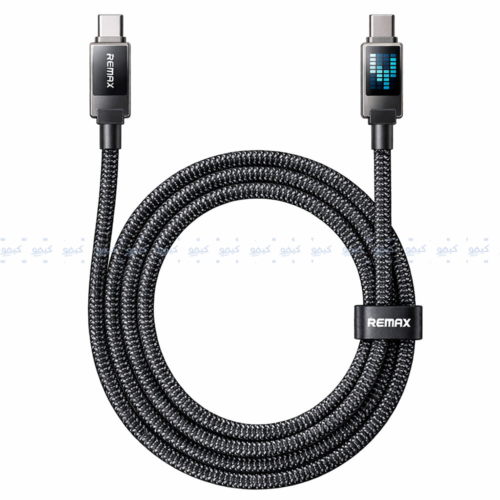كابل شاحن موبايل ريماكس تايب سي بقوة 240 وات شحن سريع 1.2 متر CB09
