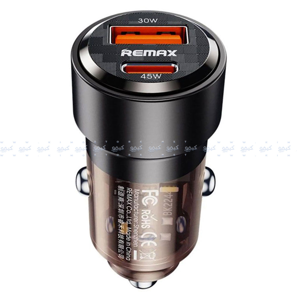 Remax RCC360 Car Charger Type-C + USB 75W Fast Charging