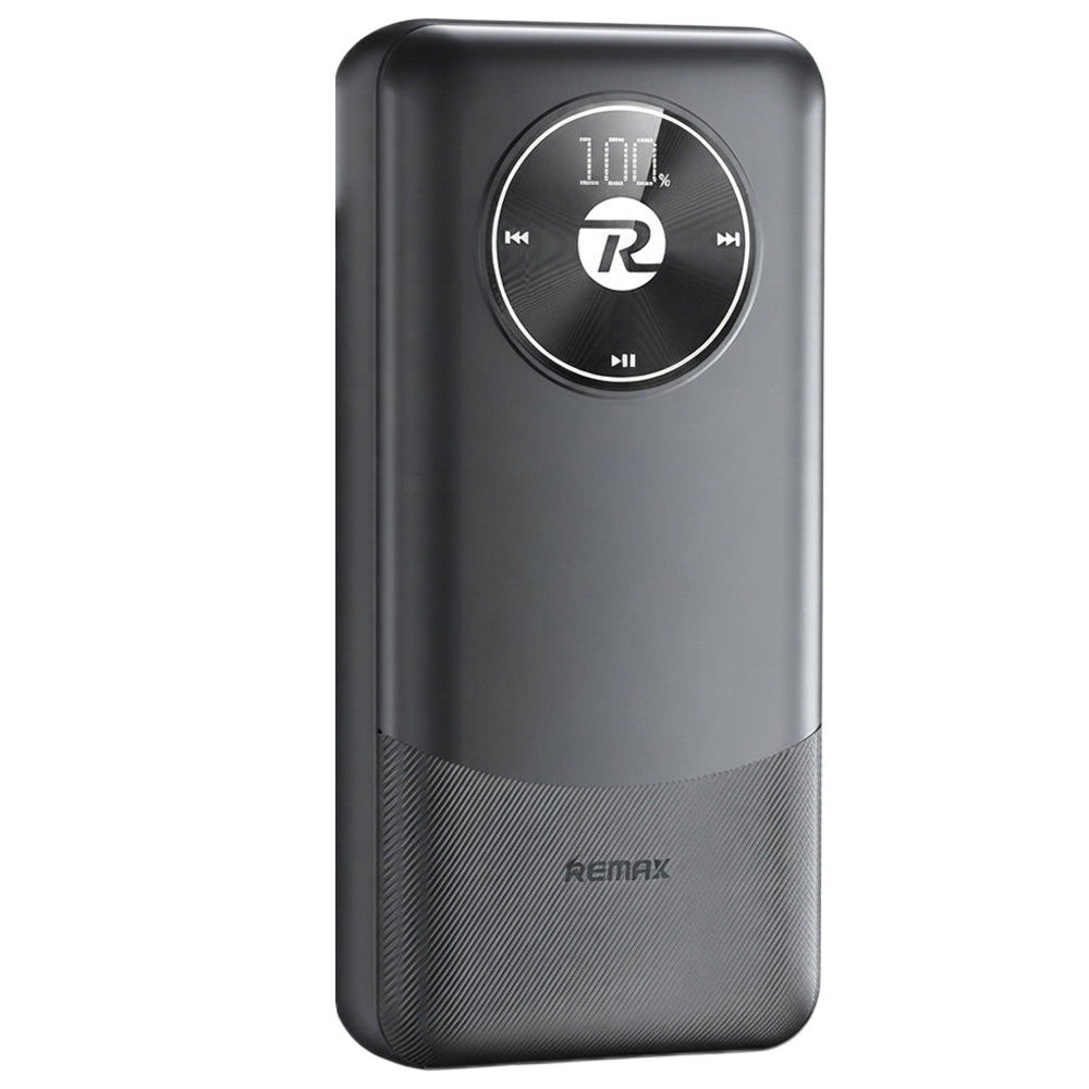 Remax RPP-38 Power Bank 1x USB + 1x Type-C 20W+22.5W Fast Charging 20000mAh Built-In 2 Cables
