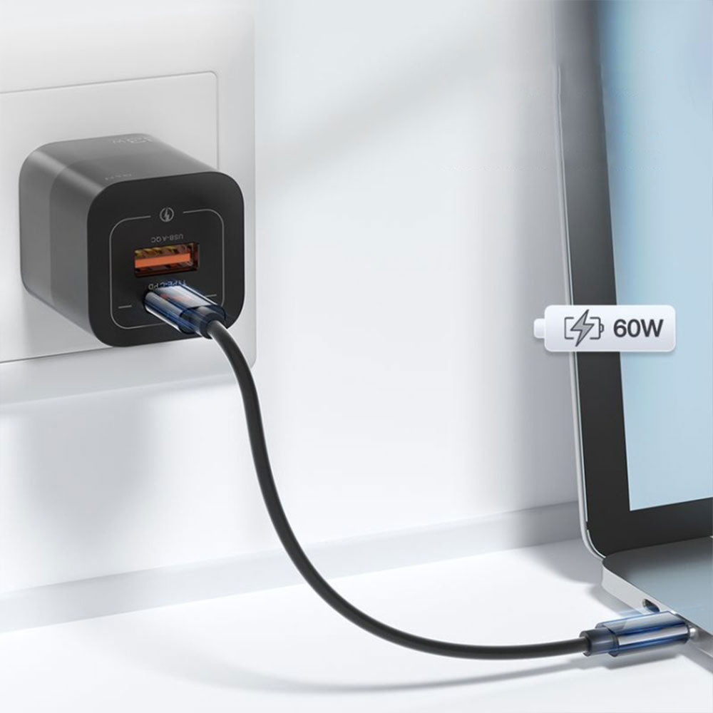 Remax Wanbo II RC-C011  Multi-Functional Cable Set 60W Fast Charging - Black