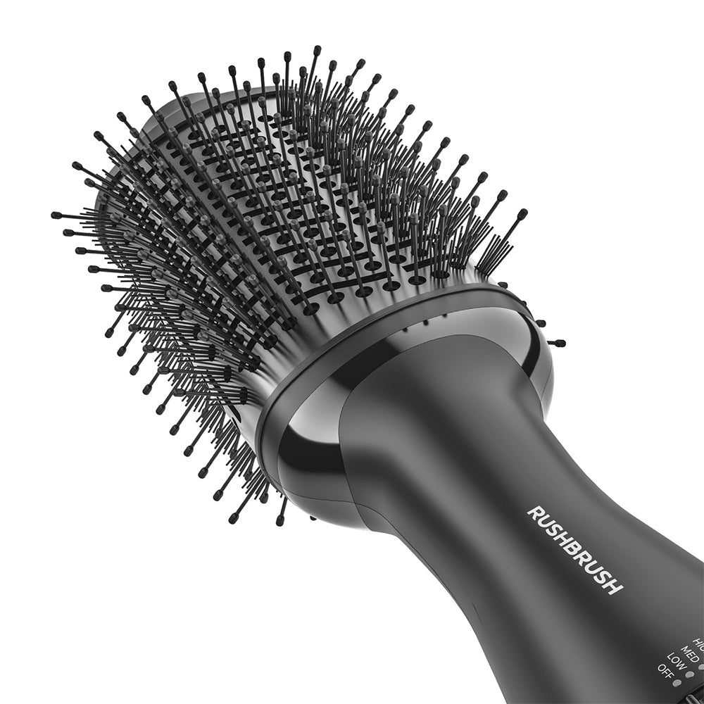 فرشاة لفرد و تكثيف الشعر راش براش 1200 وات Air Styler V1 - أسود
