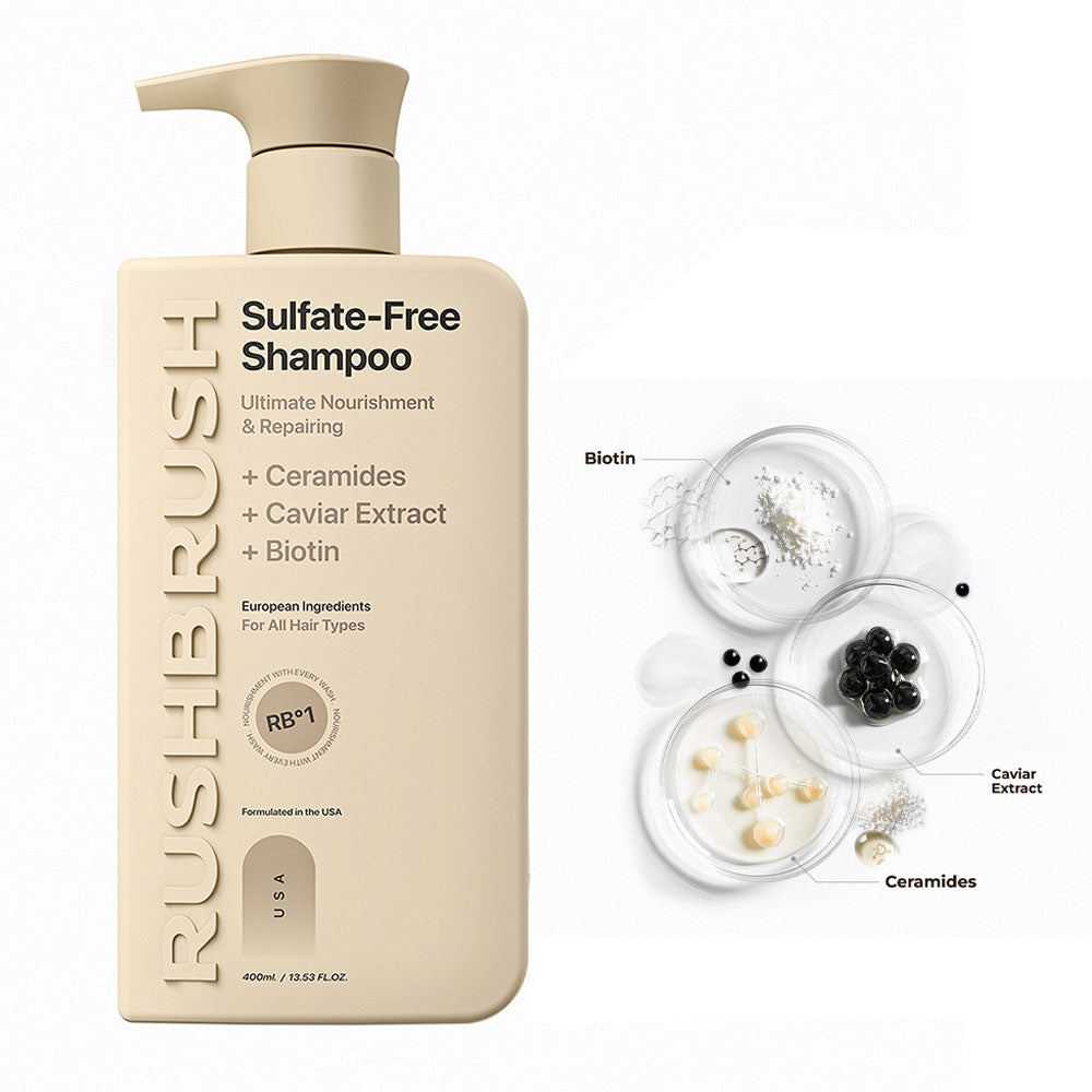 شامبو الشعر خالي من الكبريتات راش براش 400 ملليلتر