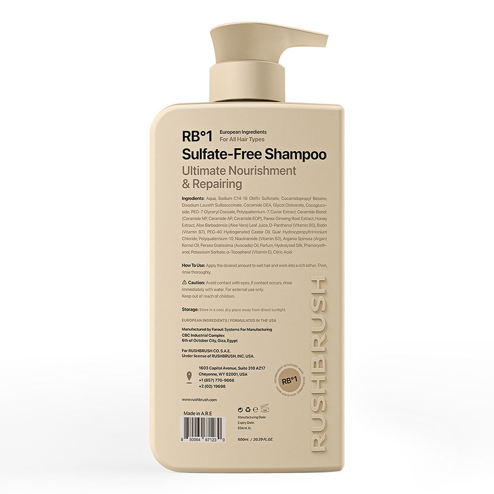 Rush Brush Sulfate-Free Shampoo RB°1 400ml