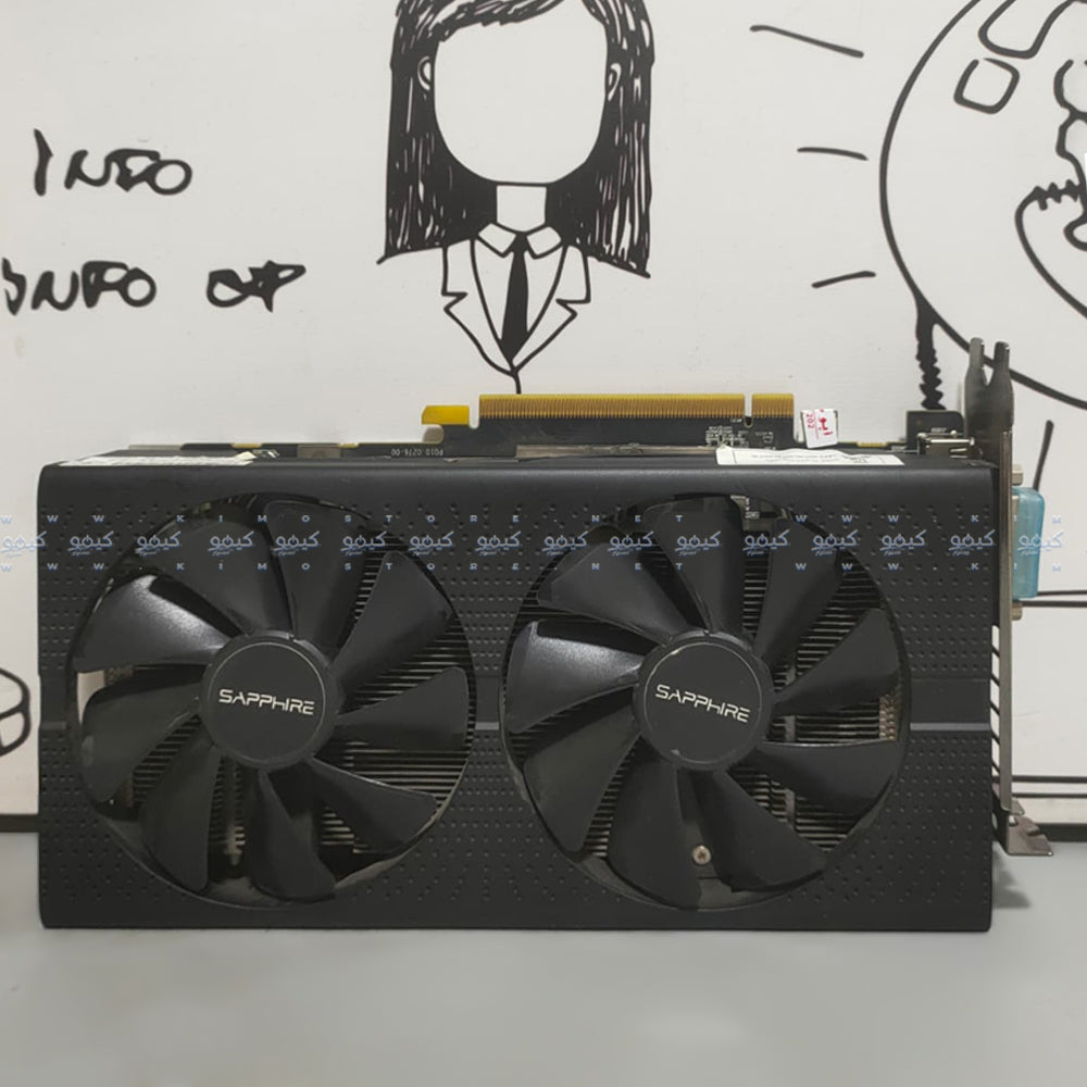 كارت شاشة سافير بلس راديون 4 جيجابايت RX 570 GDDR5 (استعمال خارج)