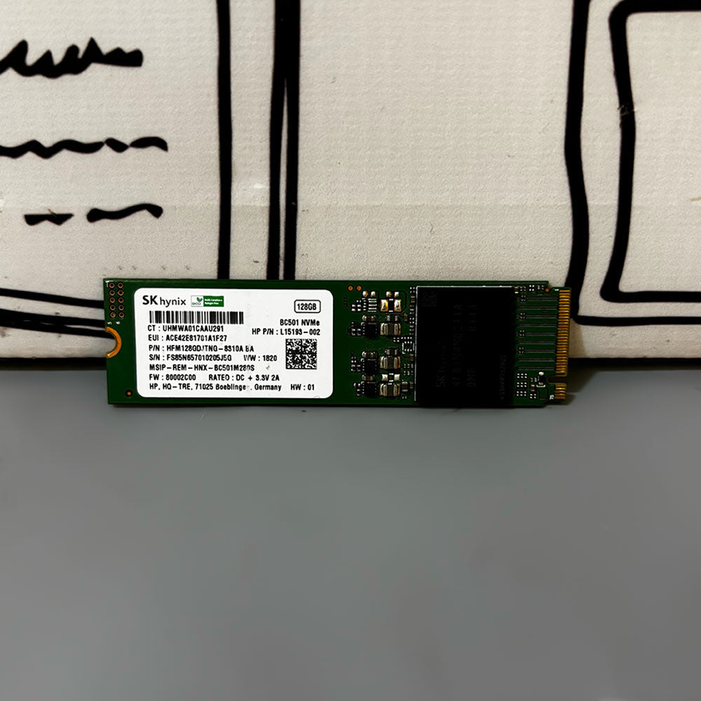 SK Hynix BC501 128GB NVMe PCIe M.2 SSD