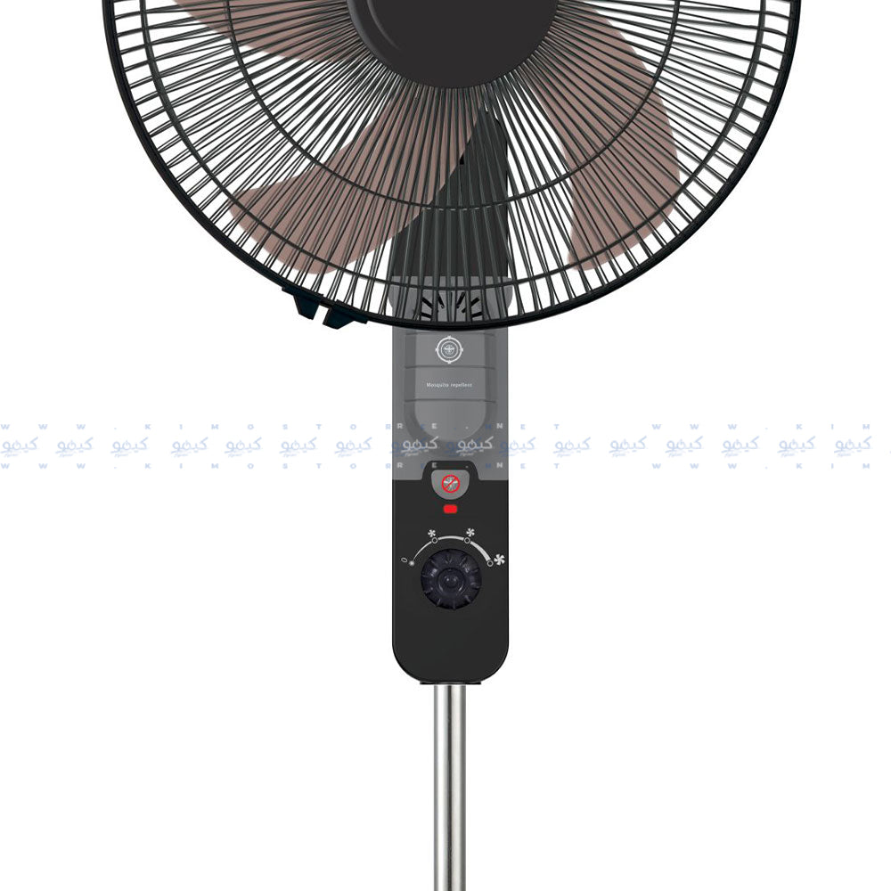 S Smart Stand Fan SSF1804 With Anti-Mosquito 18 Inch - Black
