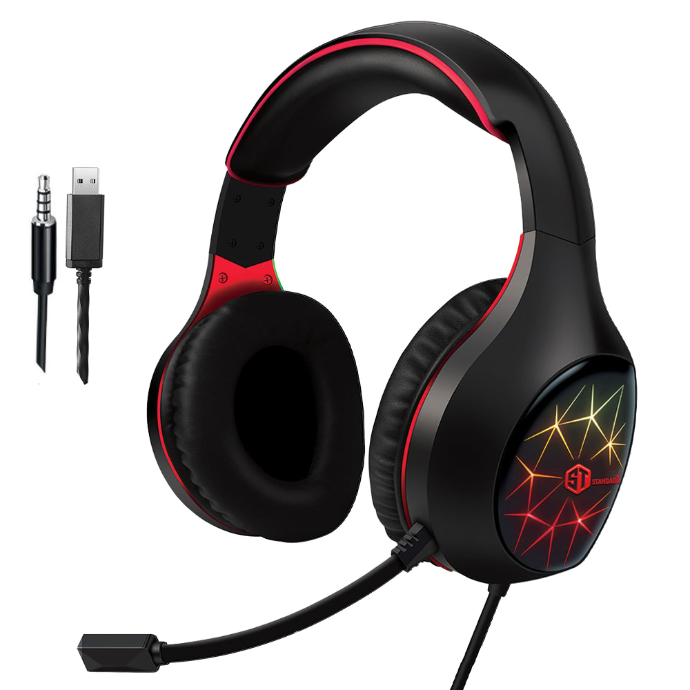 ST-Standard GM-3501LR Stereo Rainbow Gaming Headset