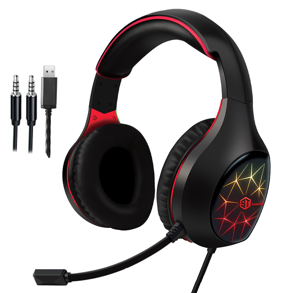 ST-Standard GM-3502LR Stereo Rainbow Gaming Headset