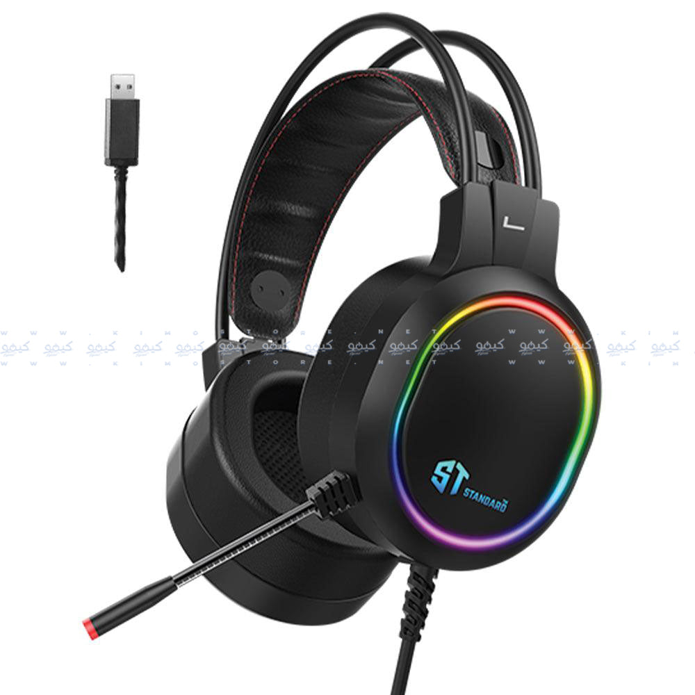 ST-Standard GM-09 Stereo RGB Gaming Headset 7.1 Surround Sound