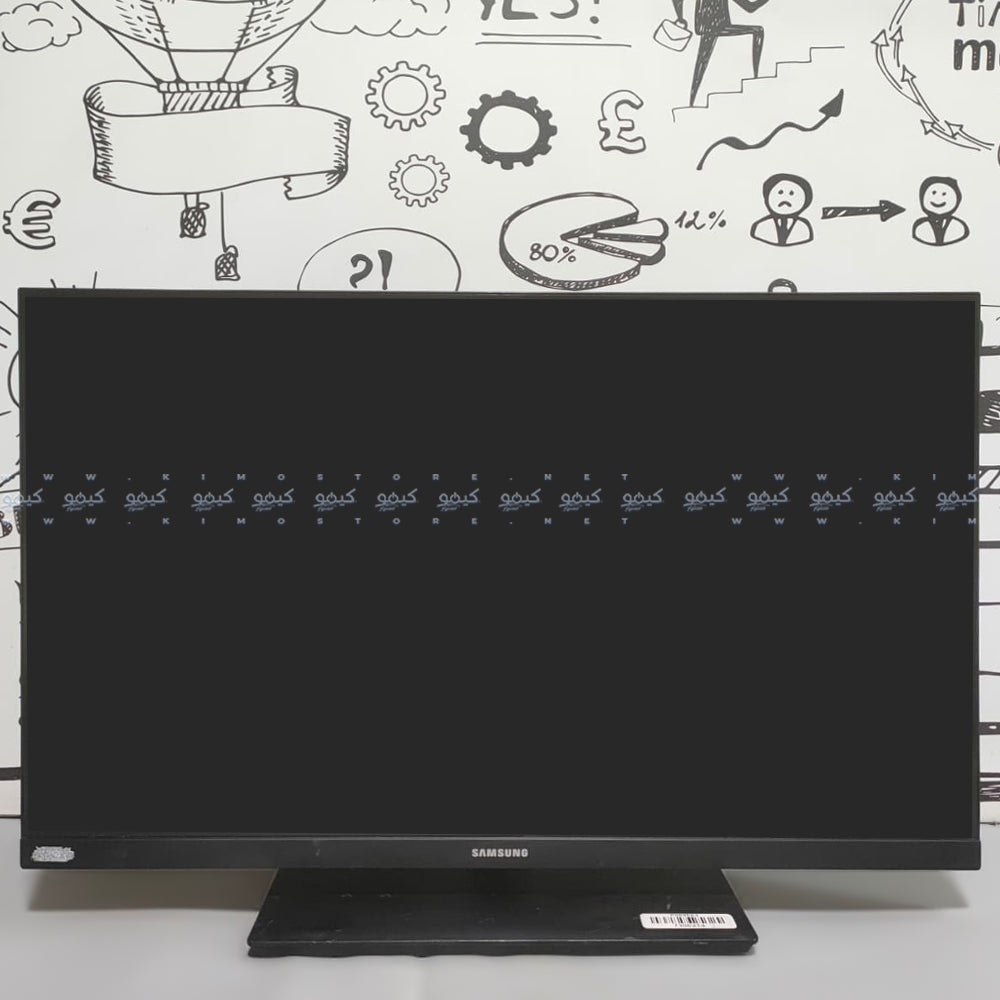 شاشة سامسونج 27H85X مسطحة 27 بوصة IPS LED 2K HDMI بدون إطار (استعمال خارج)