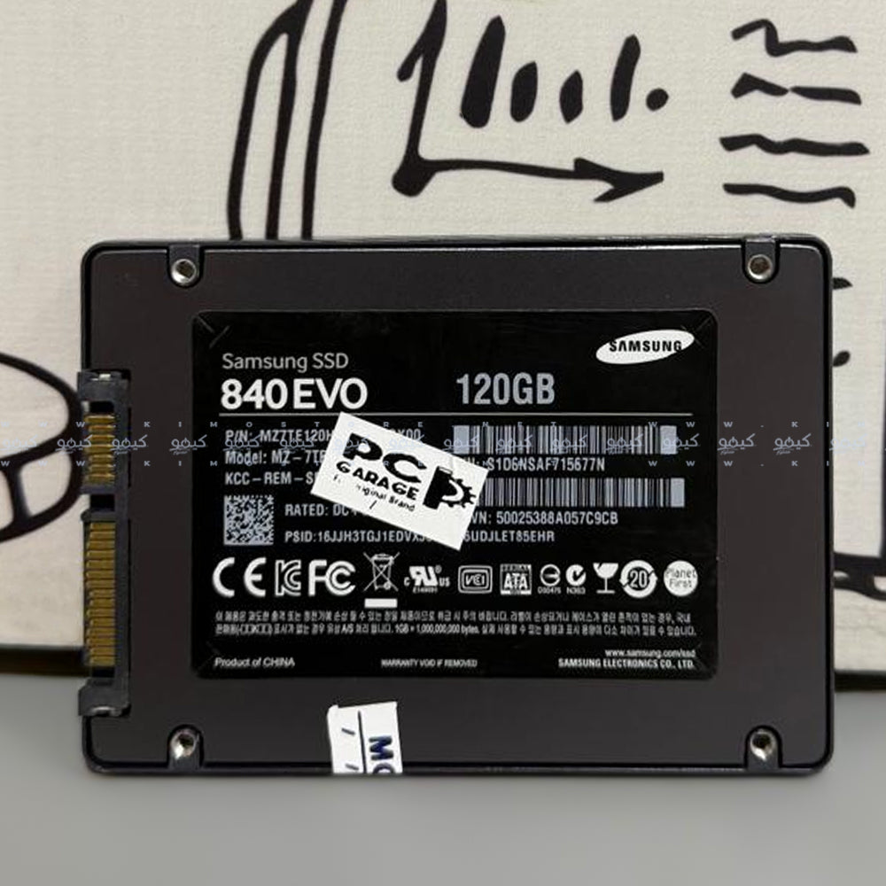 Samsung 840 EVO 120GB SATA 2.5 Inch Internal SSD (Original Used)