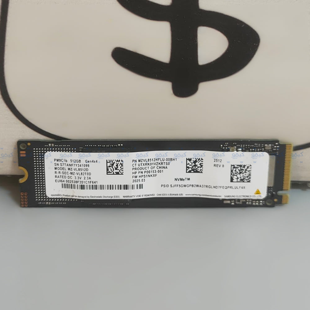 Samsung MZ-VL8512D 512GB NVMe PCIe M.2 2280 SSD (Original Used)